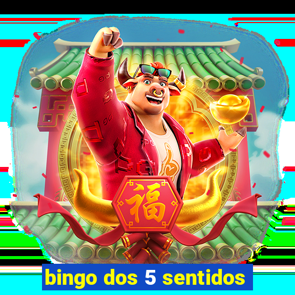 bingo dos 5 sentidos